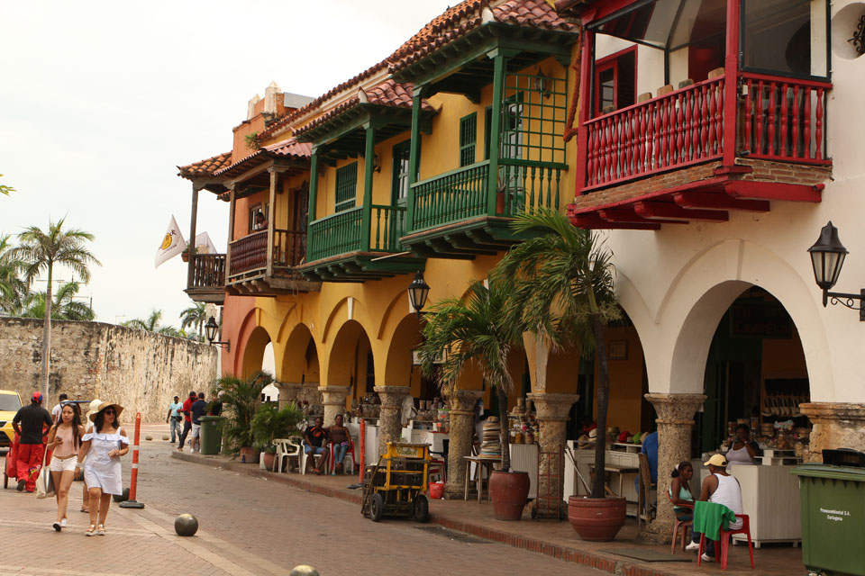 Cartagena: historical center is under Unesco protection