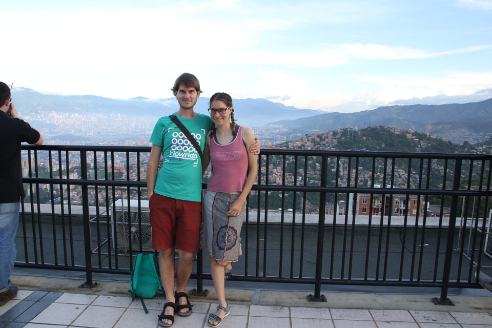 Medellín: výhľady z vrcholovej stanice lanovky